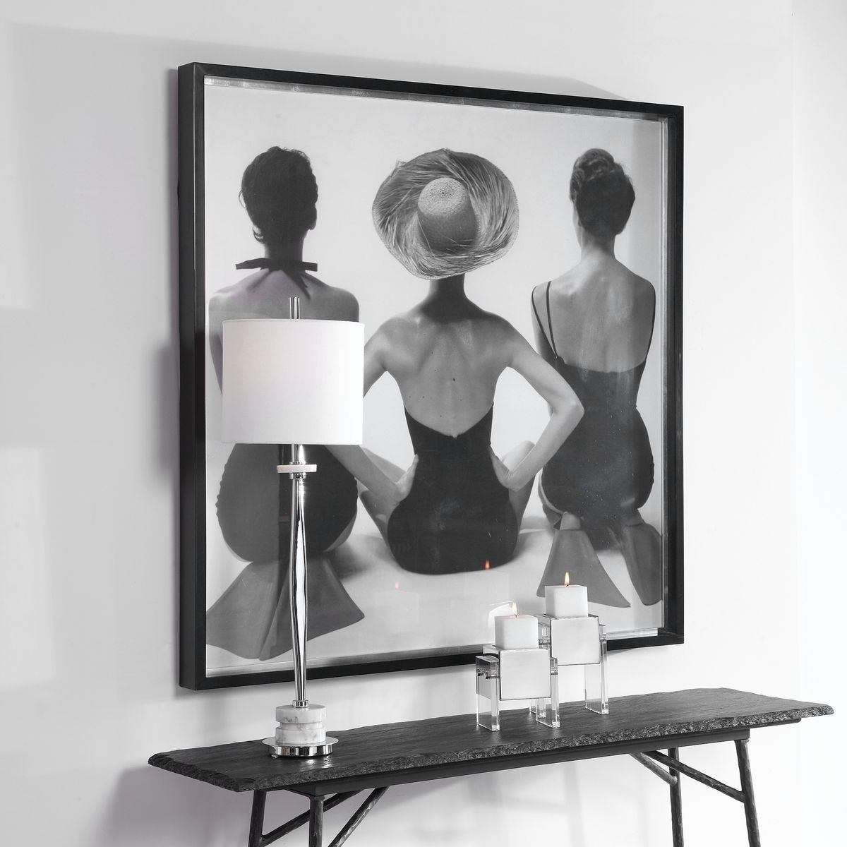 Ladies' Swimwear, 1959 Framed Print - eye-catching art pieces to enhance your home design | Image 6 | InSTYLE Home & Rugs