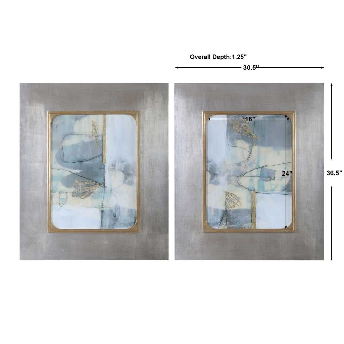 Gilded Whimsy Framed Prints, S/2 - timeless artwork that brings character to any space | Image 7 | InSTYLE Home & Rugs