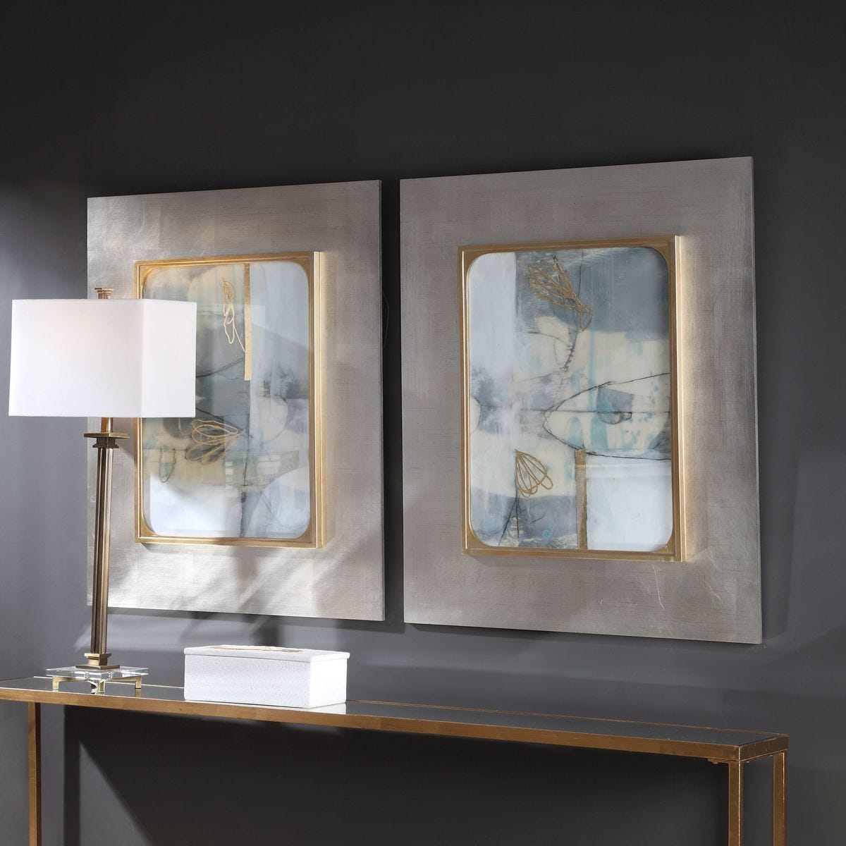 Gilded Whimsy Framed Prints, S/2 - timeless artwork that brings character to any space | Image 6 | InSTYLE Home & Rugs