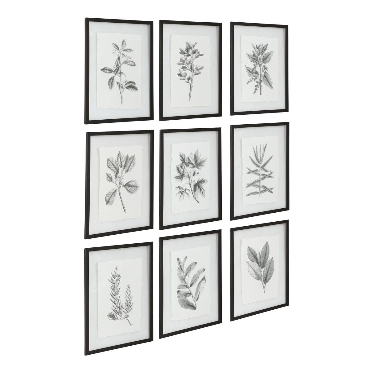 Farmhouse Florals Framed Prints, S/9 3 Cartons - bold and creative art for unique interior décor | Image 3 | InSTYLE Home & Rugs