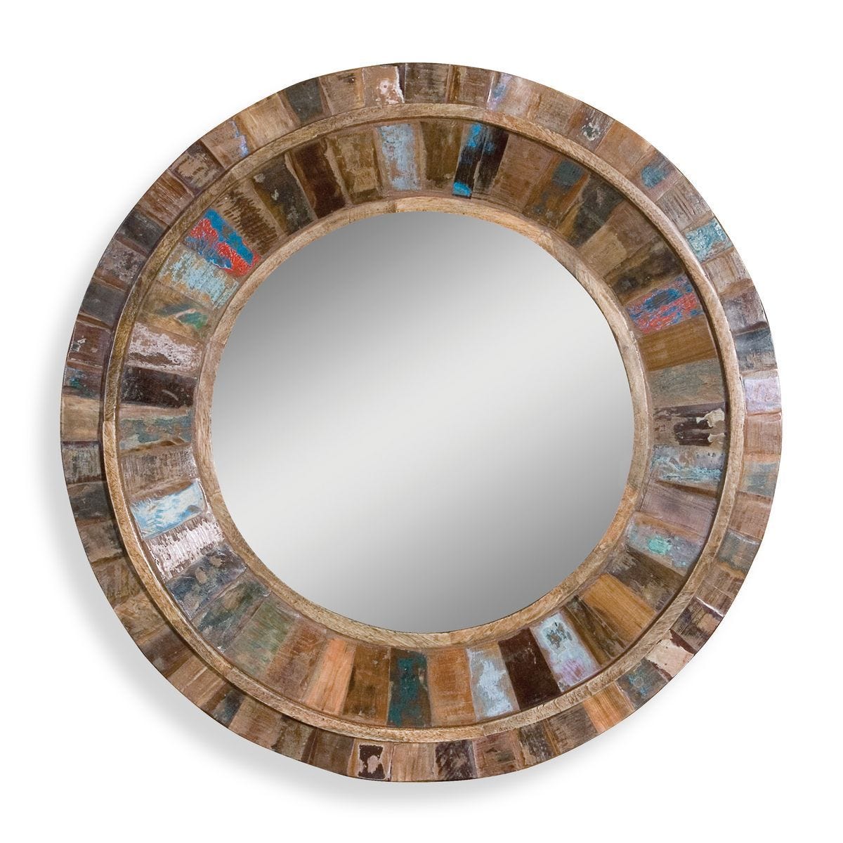 Jeremiah Round Mirror - elegant and functional accent pieces for any room | Image 1 | InSTYLE Home & Rugs