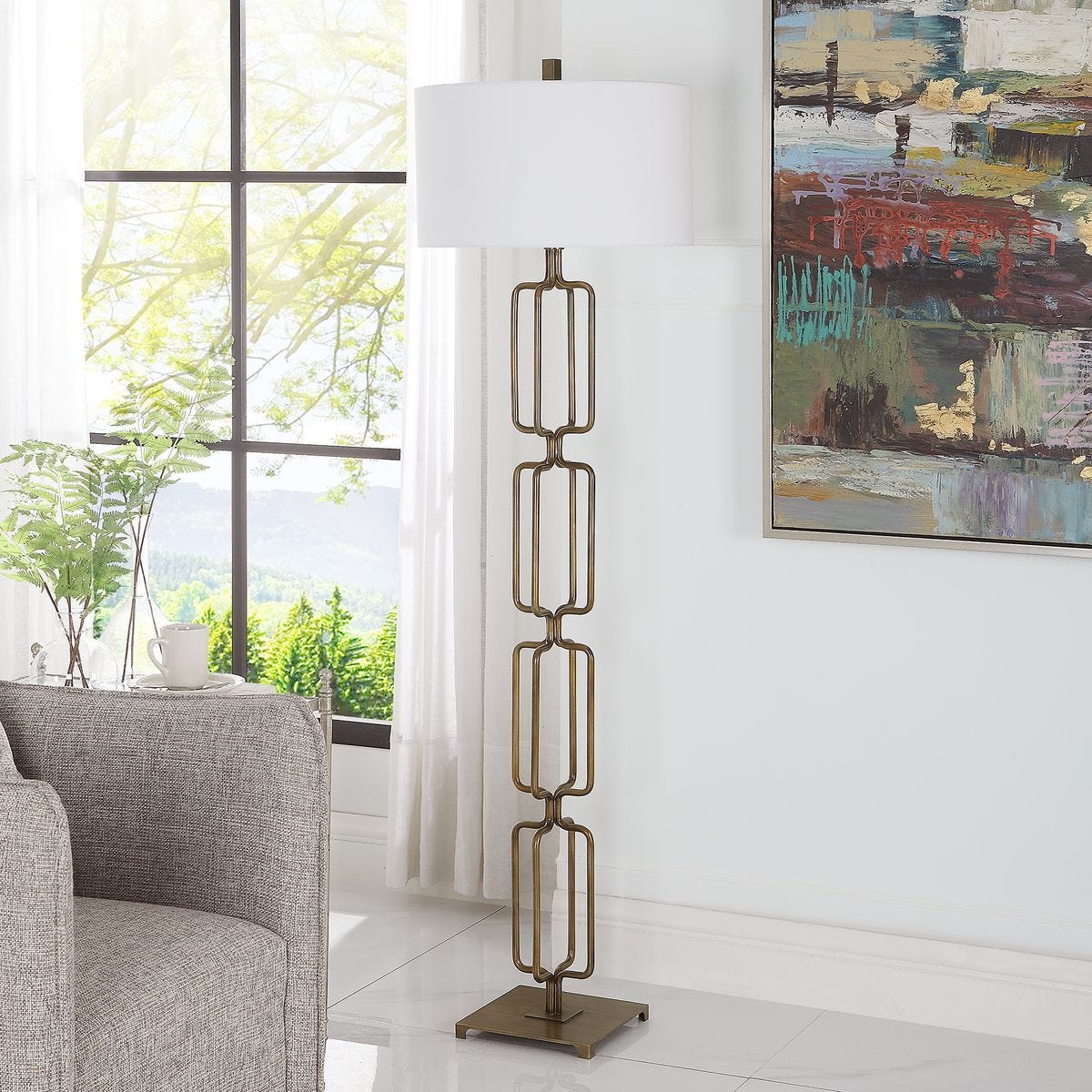 Link Floor Lamp - contemporary lamps for stylish lighting solutions | Image 9 | InSTYLE Home & Rugs