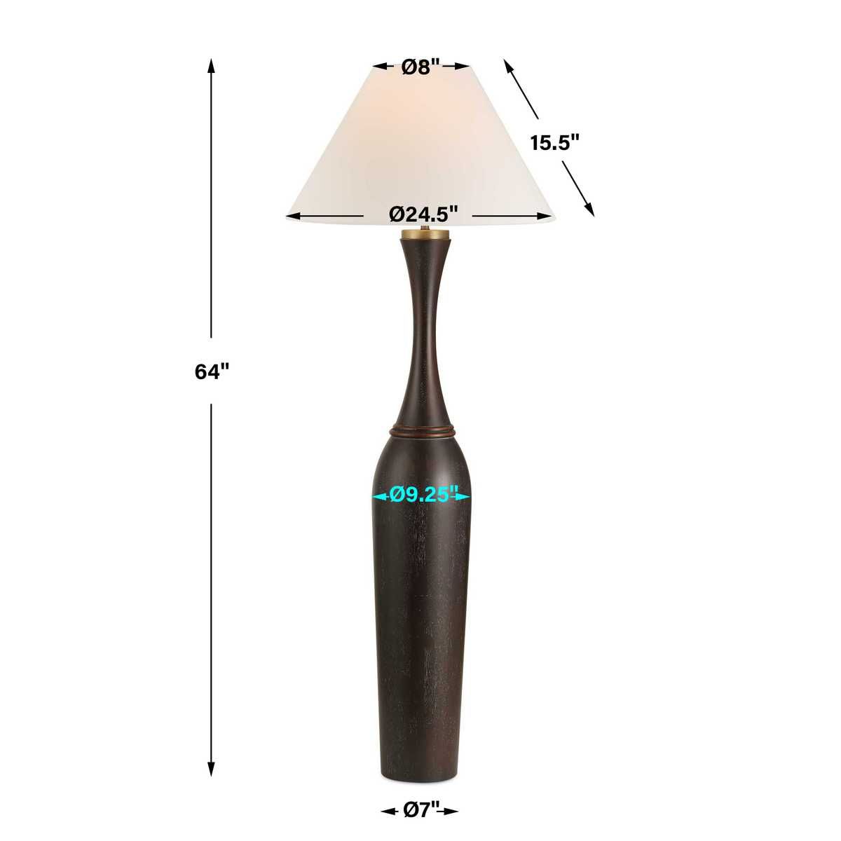 Pravin Floor Lamp - elegant floor lamp for interiors | Image 7 | InSTYLE Home & Rugs