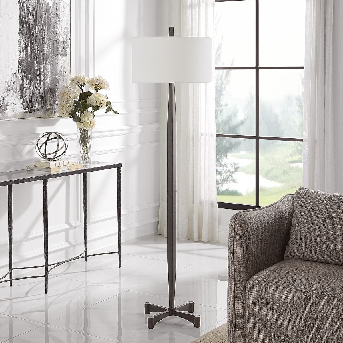 Counteract Floor Lamp - elegant lamps to enhance your room ambiance | Image 7 | InSTYLE Home & Rugs