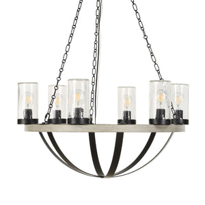 Edgecomb, 6 Lt Indoor-Outdoor Chandelier - stylish lighting for any room | Image 3 | InSTYLE Home & Rugs