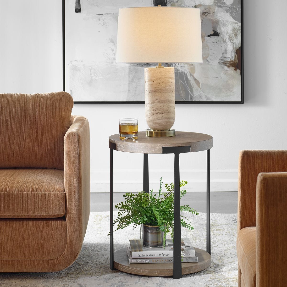 Palisade Side Table, Natural - available in a variety of materials and styles | Image 3 | InSTYLE Home & Rugs