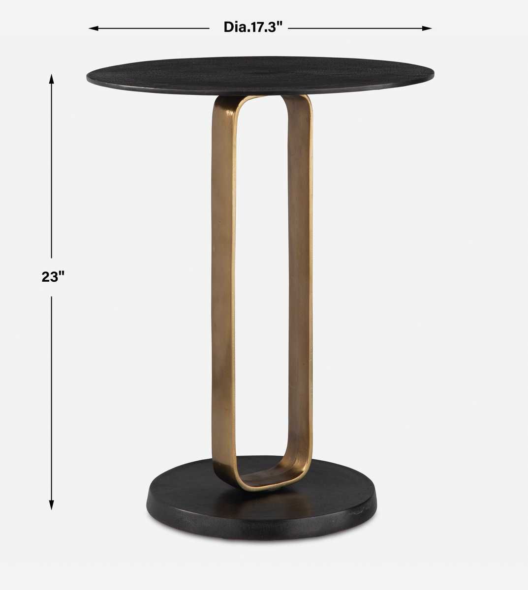 Aperture Accent Table - chic accent table for contemporary home interiors | Image 7 | InSTYLE Home & Rugs