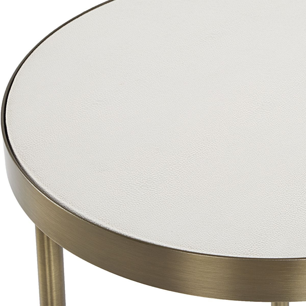 Aragon Nesting Tables, S/2, White - accent tables for living rooms | Image 6 | InSTYLE Home & Rugs
