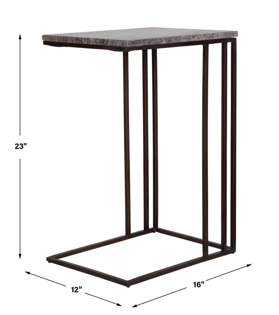 Theodore Accent Table - chic accent table for contemporary home interiors | Image 8 | InSTYLE Home & Rugs