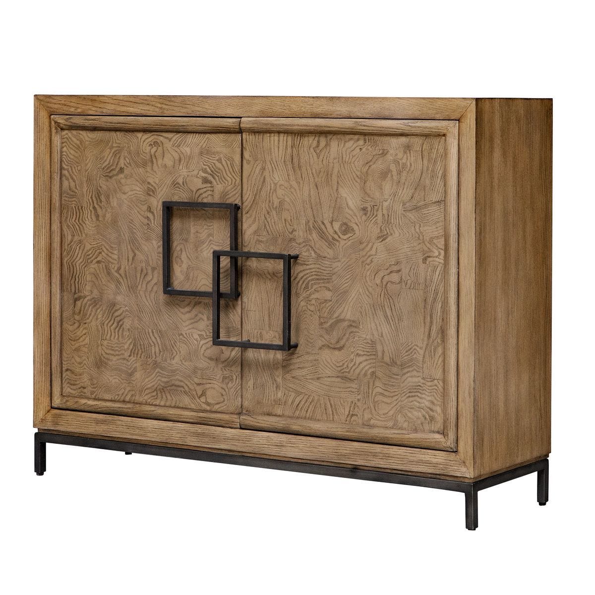 Paltrow 2 Door Cabinet - stylish bar carts for entertaining | Image 4 | InSTYLE Home & Rugs