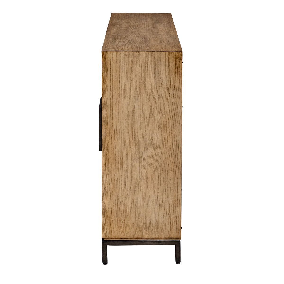 Paltrow 2 Door Cabinet - stylish bar carts for entertaining | Image 5 | InSTYLE Home & Rugs