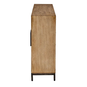 Paltrow 2 Door Cabinet - stylish bar carts for entertaining | Image 5 | InSTYLE Home & Rugs
