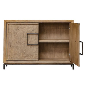 Paltrow 2 Door Cabinet - stylish bar carts for entertaining | Image 6 | InSTYLE Home & Rugs