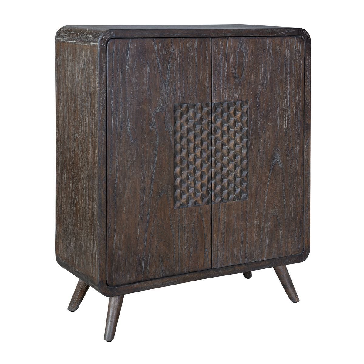 Hausen 2 Door Cabinet - perfect storage for drinks and glassware | Image 2 | InSTYLE Home & Rugs