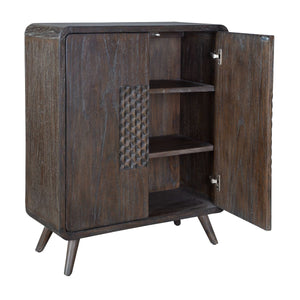Hausen 2 Door Cabinet - perfect storage for drinks and glassware | Image 3 | InSTYLE Home & Rugs