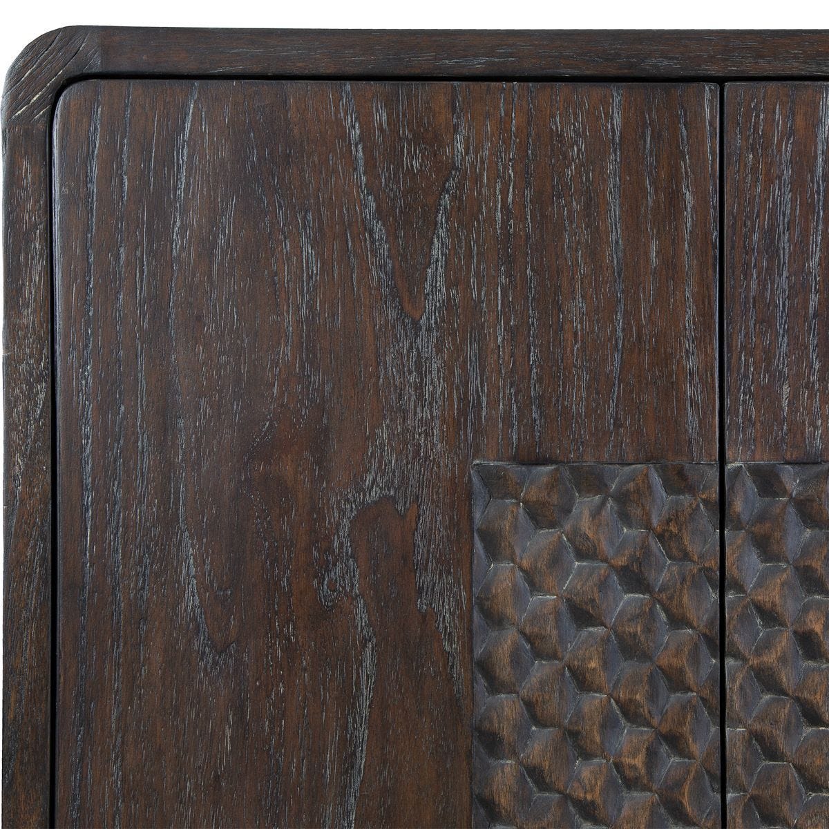 Hausen 2 Door Cabinet - perfect storage for drinks and glassware | Image 6 | InSTYLE Home & Rugs