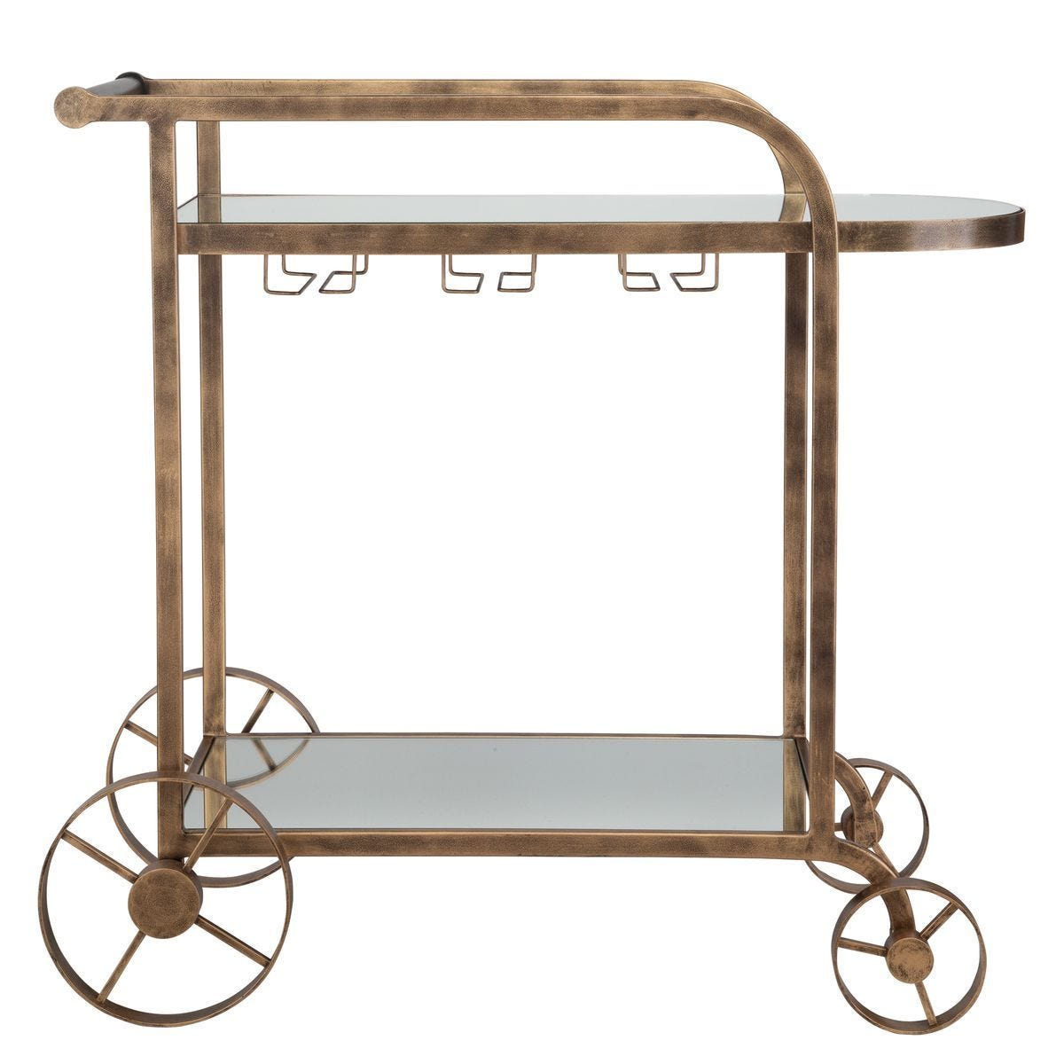 Carrinho Bar Cart - compact bar cart for small spaces and home entertainment | Image 4 | InSTYLE Home & Rugs
