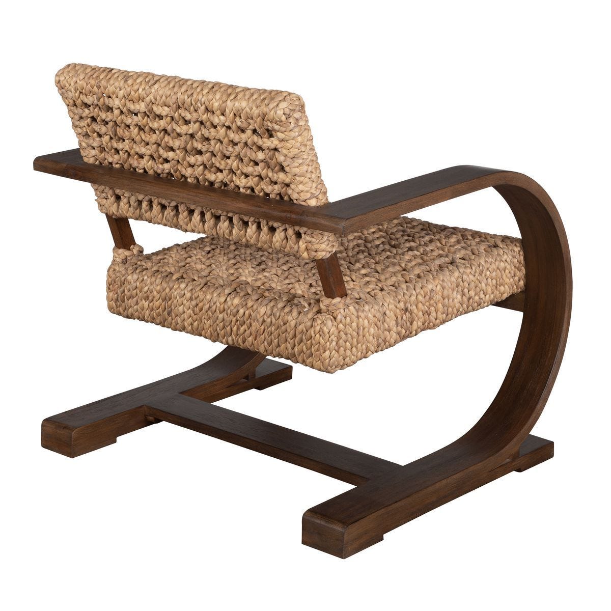 Rehema Accent Chair, Walnut - compact accent chair for adding personality to any room | Image 5 | InSTYLE Home & Rugs
