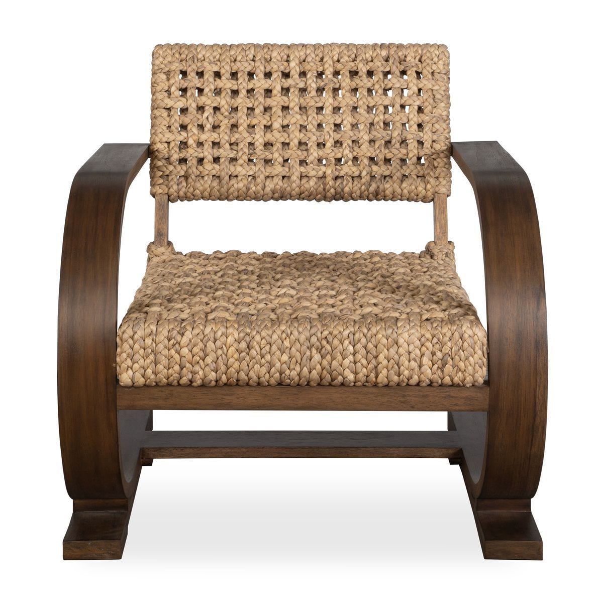 Rehema Accent Chair, Walnut - compact accent chair for adding personality to any room | Image 2 | InSTYLE Home & Rugs