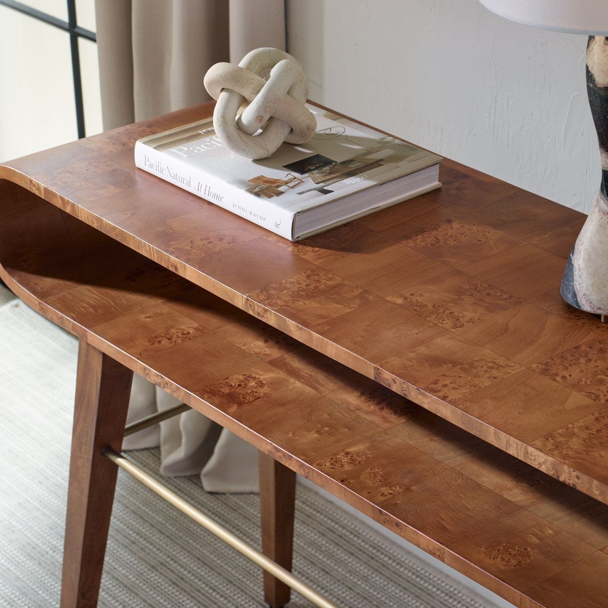 Ledger Console Table - perfect for hallway decor | Image 4 | InSTYLE Home & Rugs