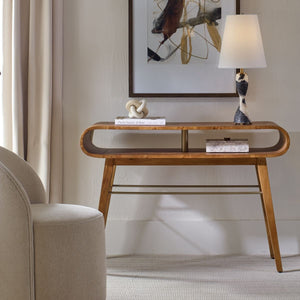 Ledger Console Table - perfect for hallway decor | Image 1 | InSTYLE Home & Rugs