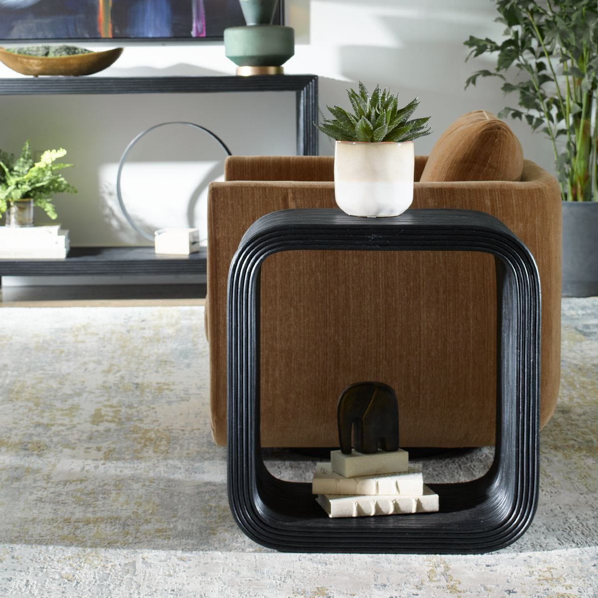 Compton Side Table - available in a variety of materials and styles | Image 1 | InSTYLE Home & Rugs