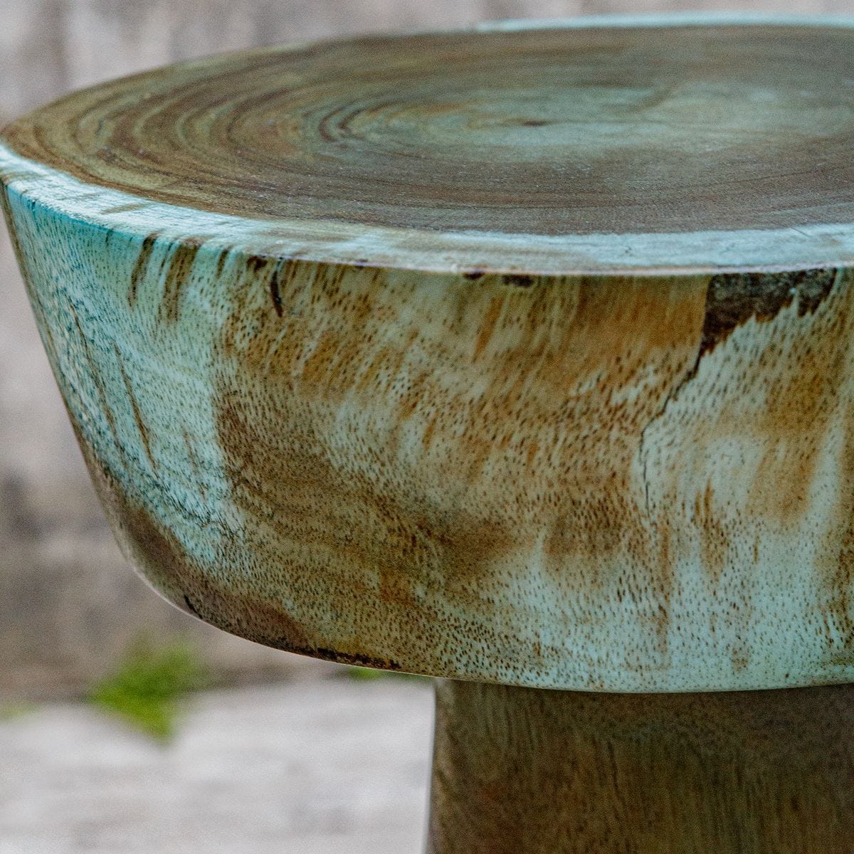 Mano Drink Table, Blue-Green - contemporary end table for sofas | Image 6 | InSTYLE Home & Rugs