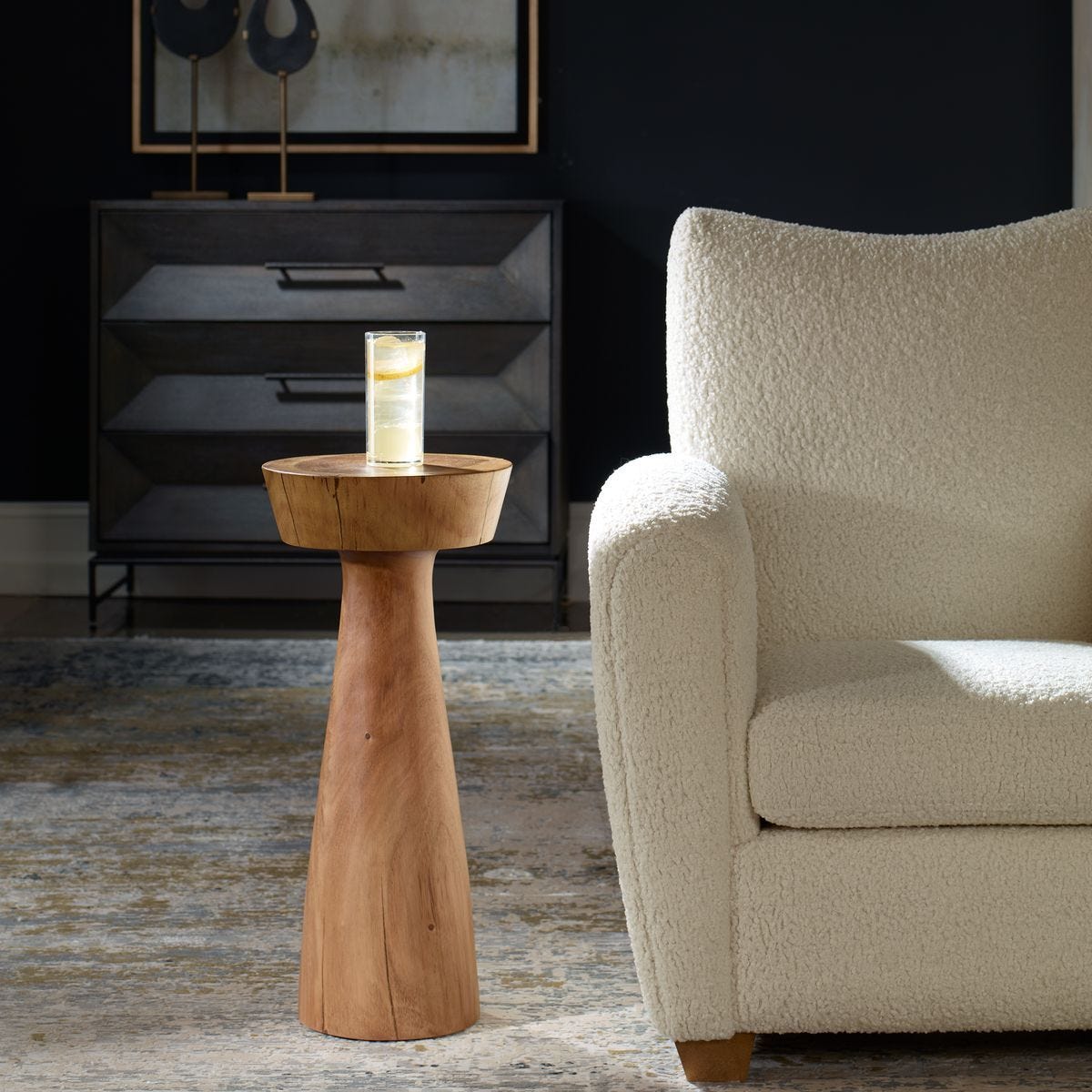 Mano Drink Table, Natural - accent tables for living rooms | Image 1 | InSTYLE Home & Rugs