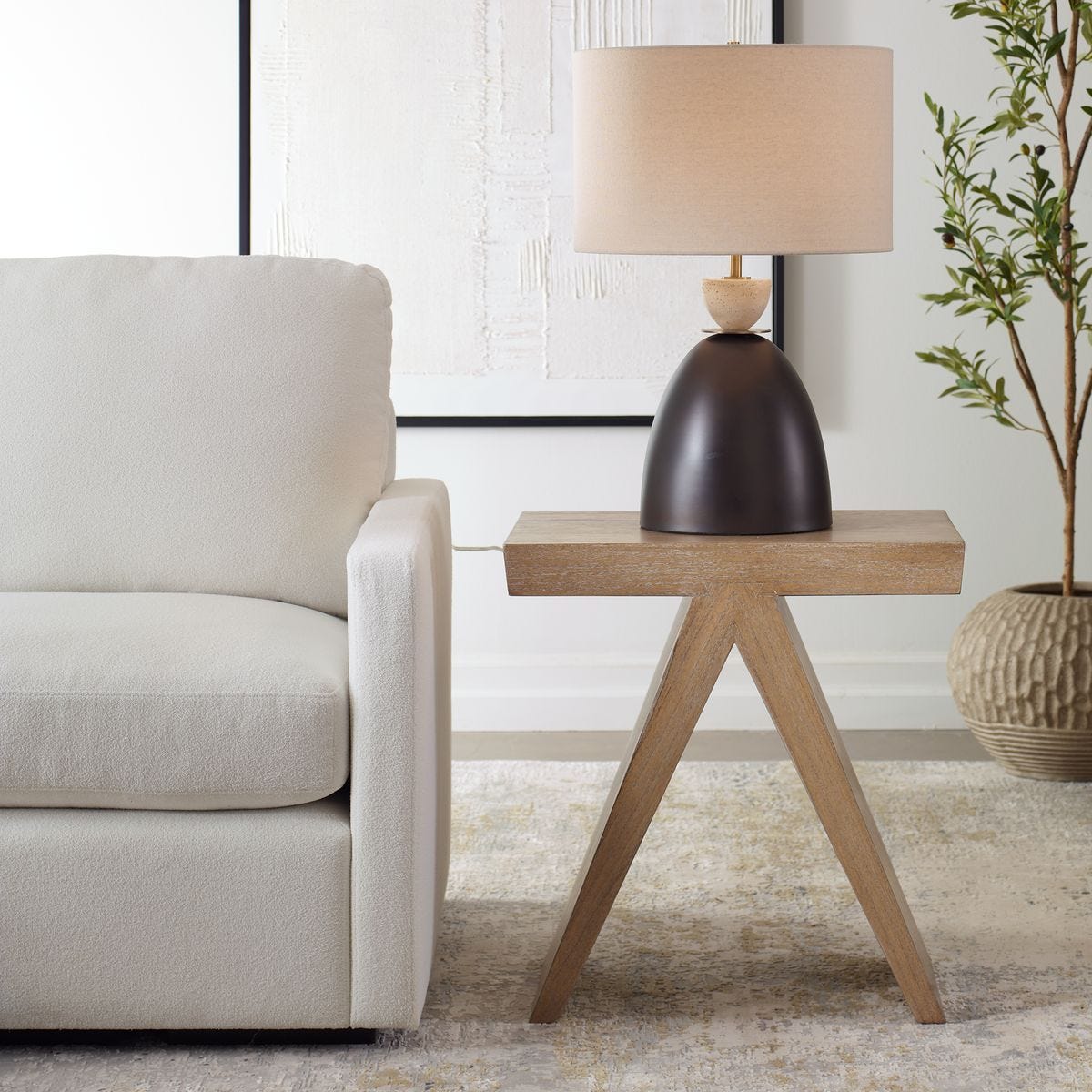 Pruitt Accent Table - functional accent table with unique design for any room | Image 1 | InSTYLE Home & Rugs