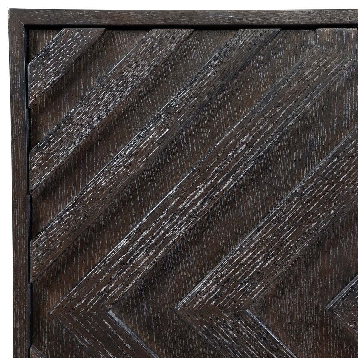 Faulkner 4 Door Cabinet - perfect storage for drinks and glassware | Image 6 | InSTYLE Home & Rugs