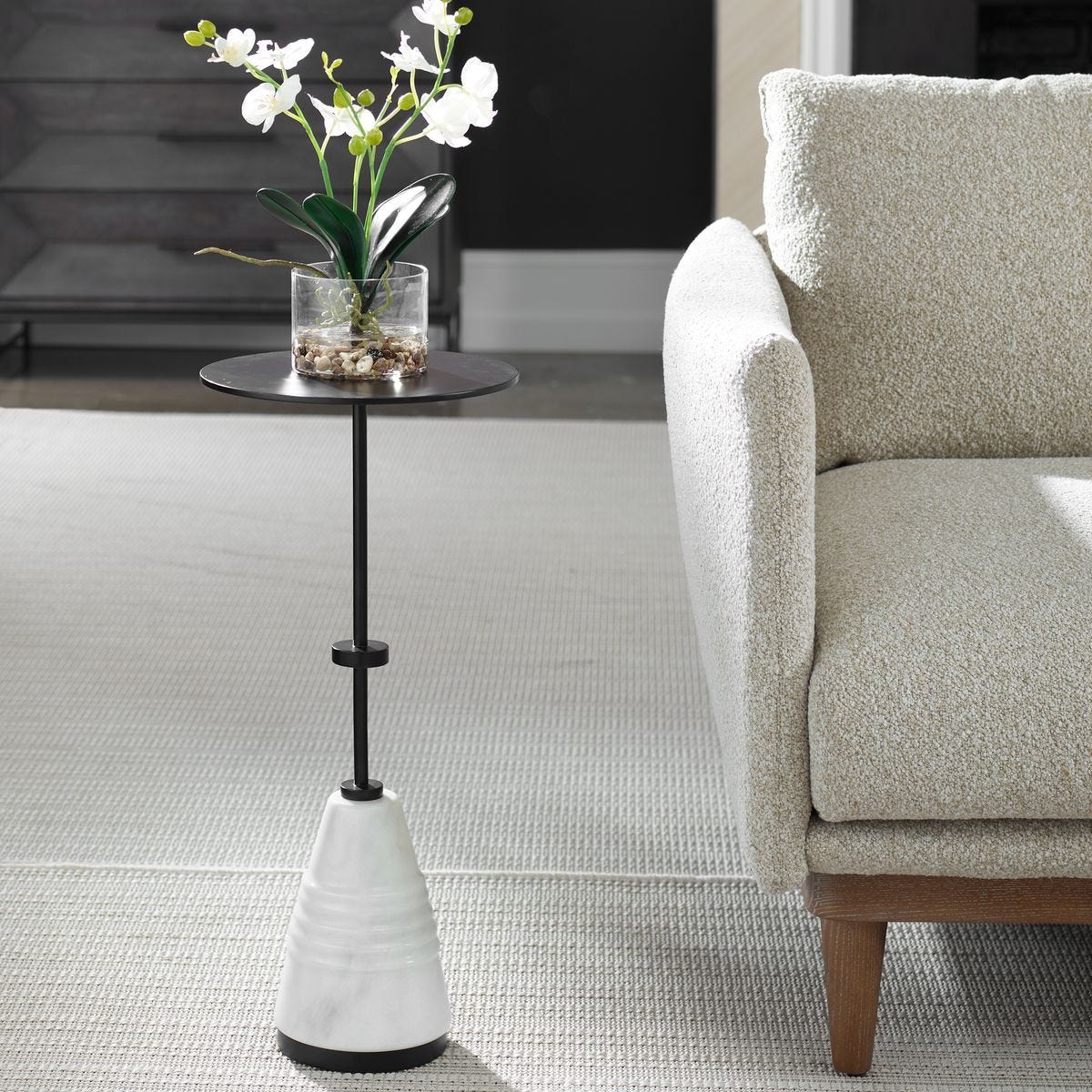 Kincaid Drink Table - contemporary end table for sofas | Image 3 | InSTYLE Home & Rugs