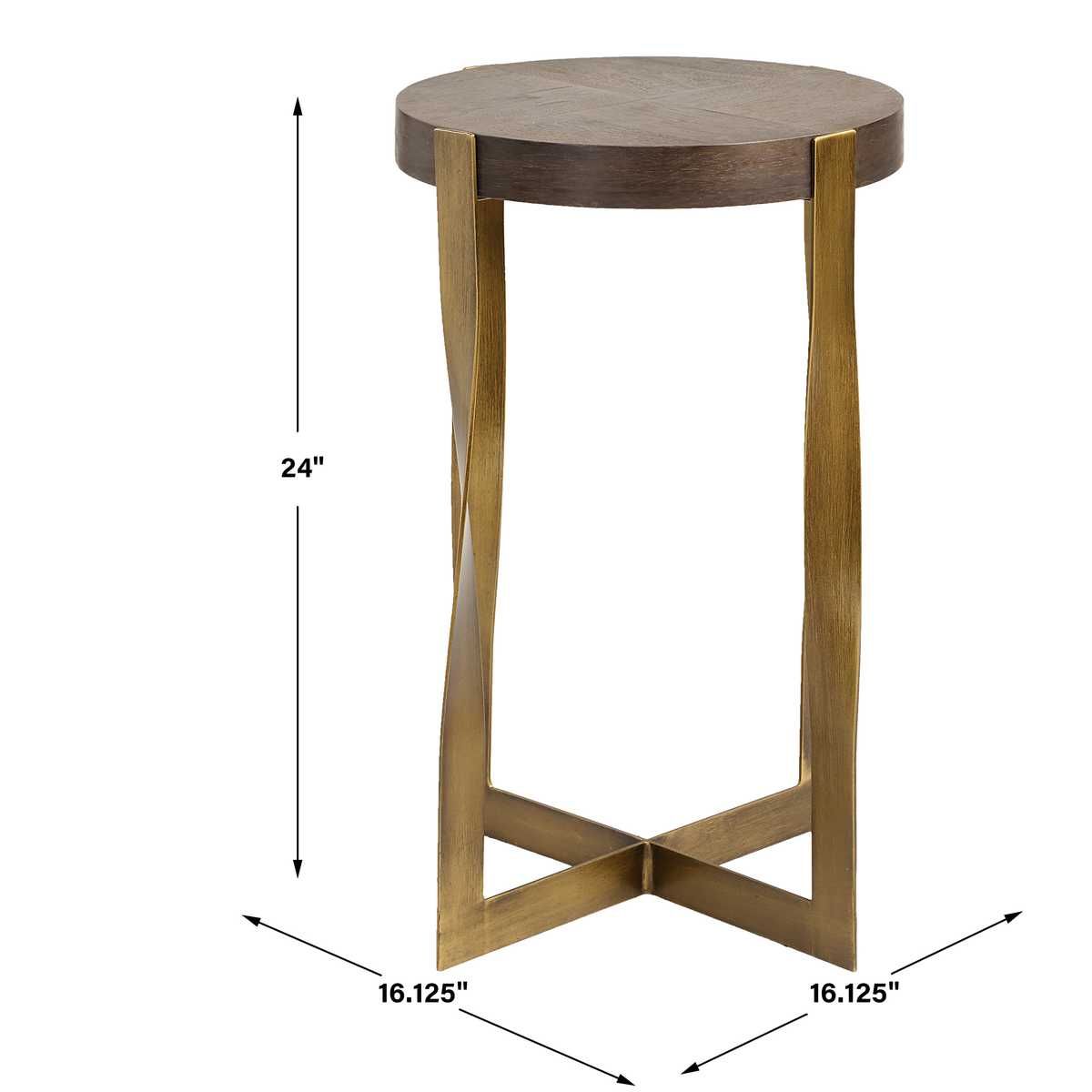 Drew Accent Table - small accent table with storage for a clutter-free space | Image 7 | InSTYLE Home & Rugs