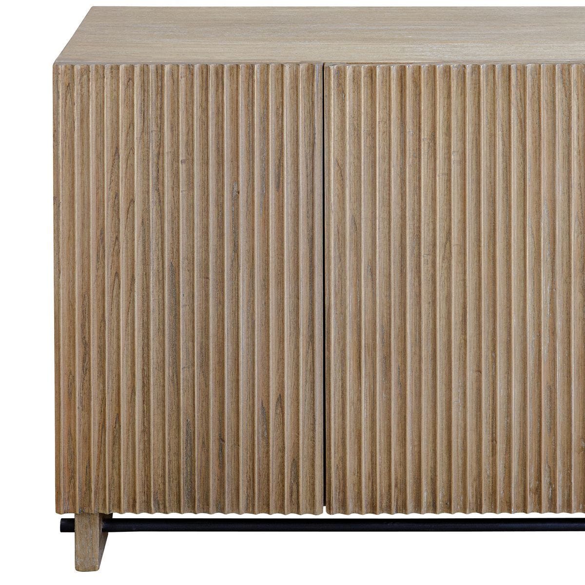 Kellem 4 Door Cabinet - elegant cabinets for your bar | Image 9 | InSTYLE Home & Rugs