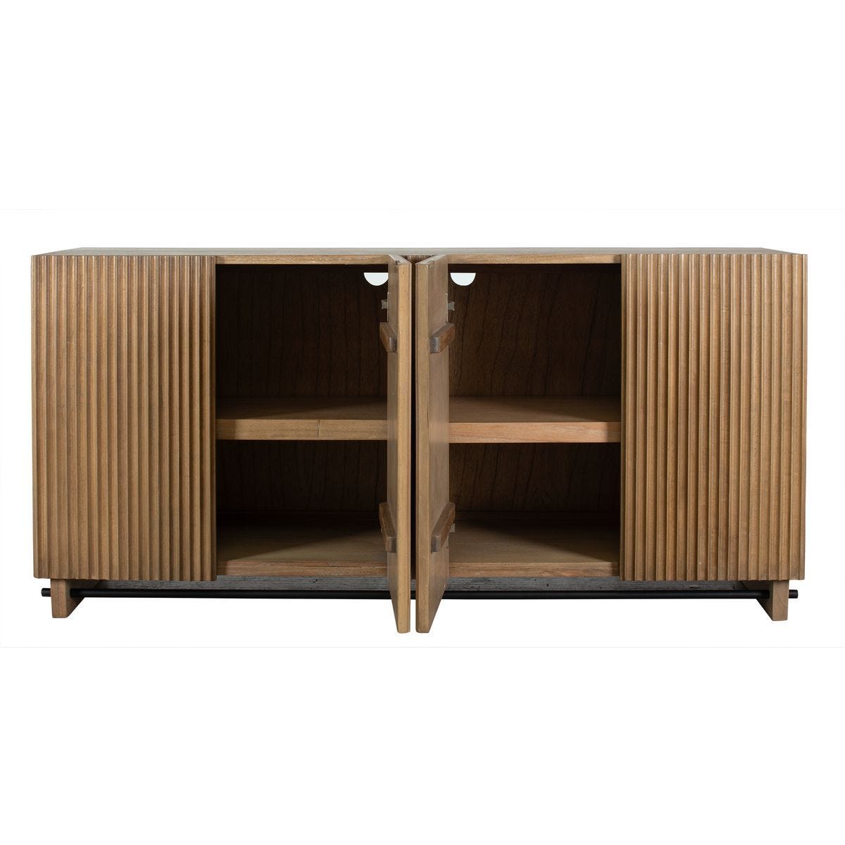 Kellem 4 Door Cabinet - elegant cabinets for your bar | Image 11 | InSTYLE Home & Rugs
