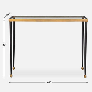 Stiletto Console Table - slim tables for entryways | Image 7 | InSTYLE Home & Rugs