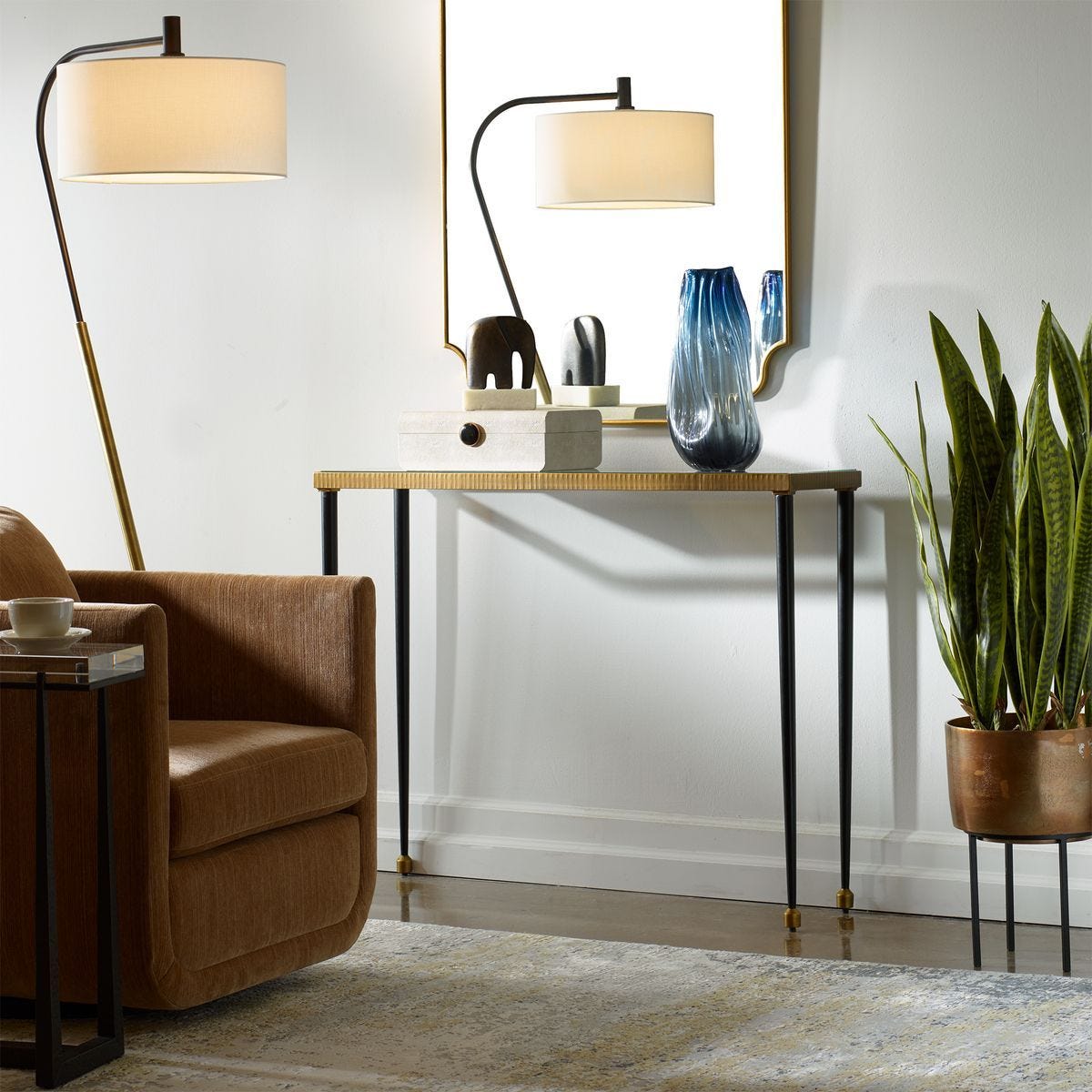Stiletto Console Table - slim tables for entryways | Image 3 | InSTYLE Home & Rugs