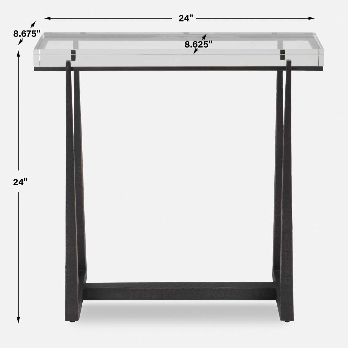 Midas Accent Table, Bronze - chic accent table for contemporary home interiors | Image 8 | InSTYLE Home & Rugs