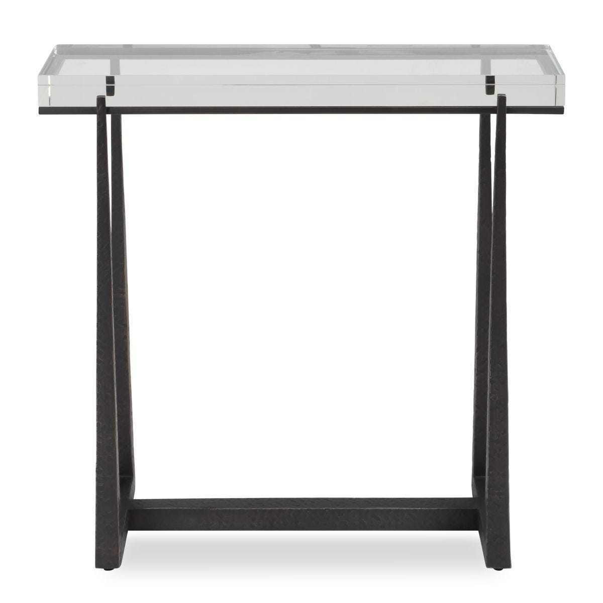 Midas Accent Table, Bronze - chic accent table for contemporary home interiors | Image 2 | InSTYLE Home & Rugs