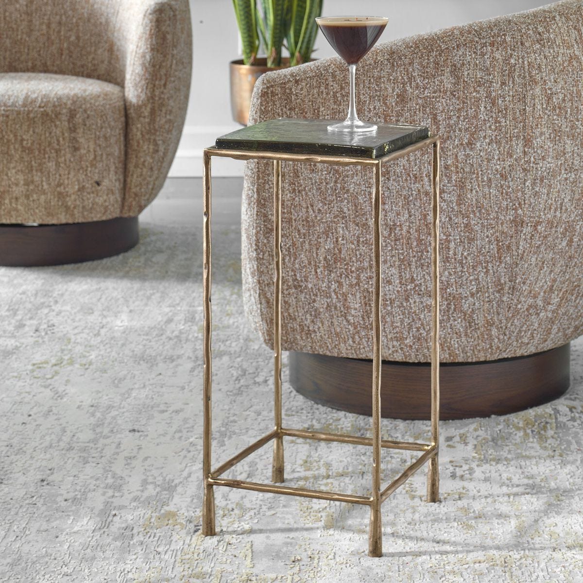 Ovard Accent Table - functional accent table with unique design for any room | Image 3 | InSTYLE Home & Rugs
