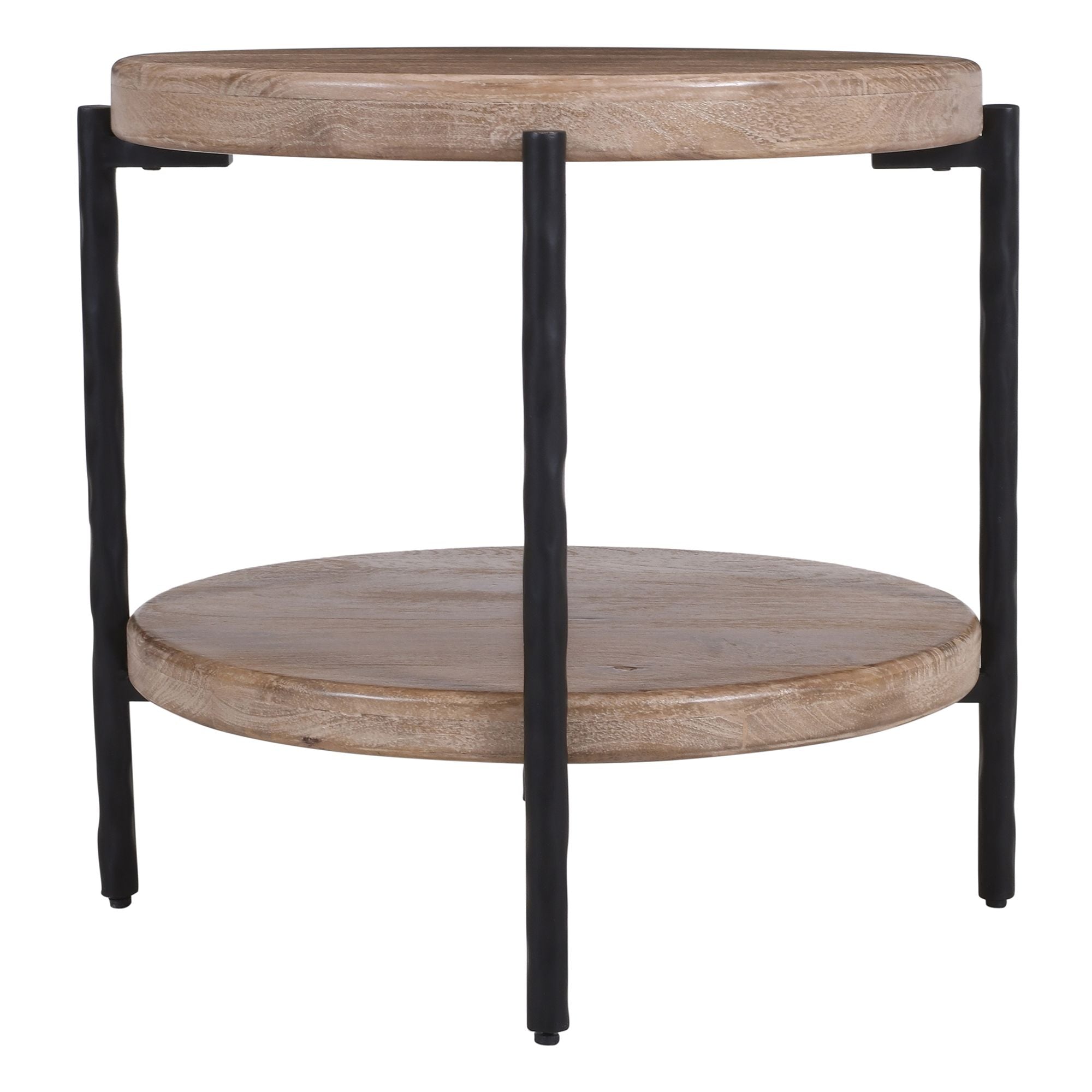 Johar Round Accent Table - chic accent table for contemporary home interiors | Image 4 | InSTYLE Home & Rugs