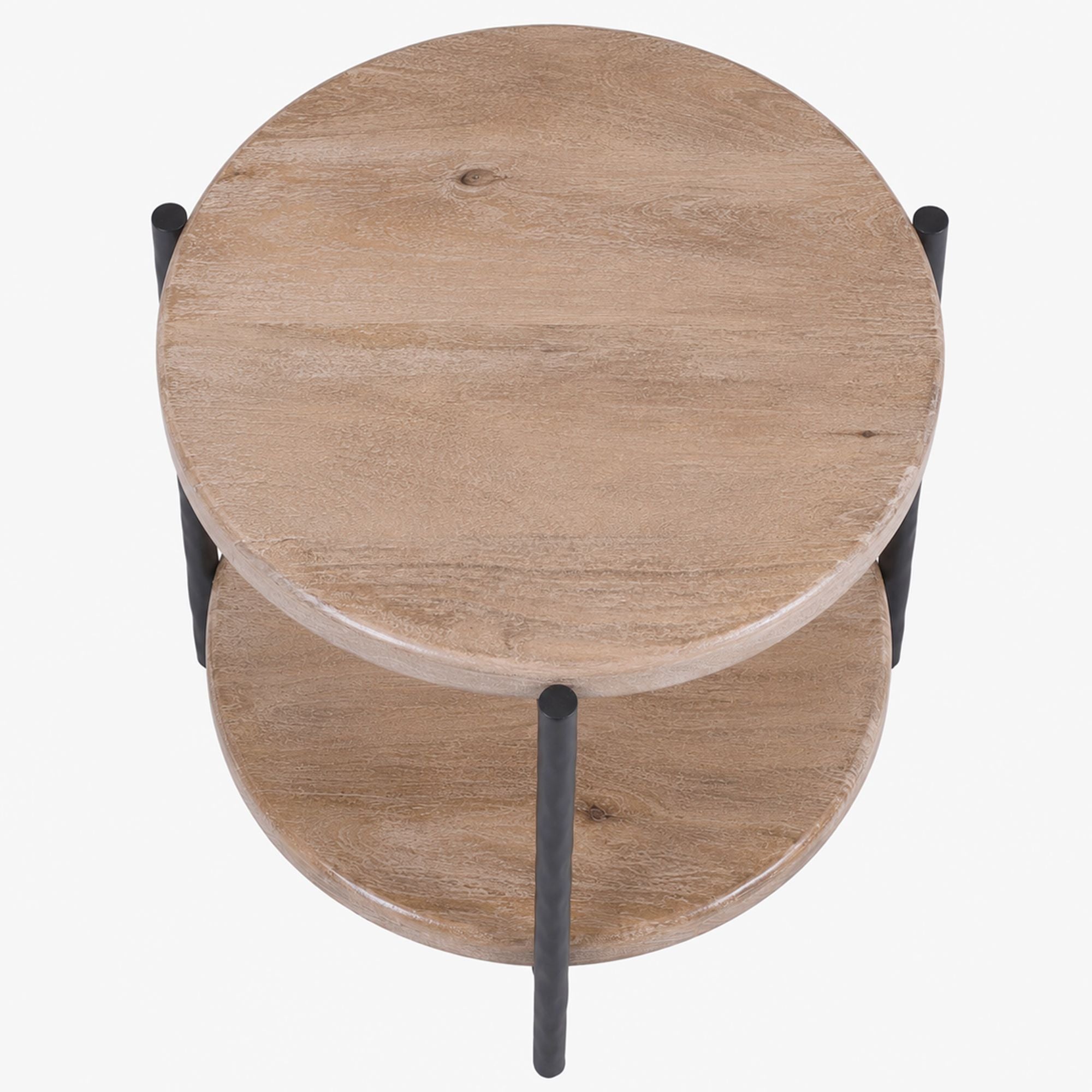 Johar Round Accent Table - chic accent table for contemporary home interiors | Image 6 | InSTYLE Home & Rugs