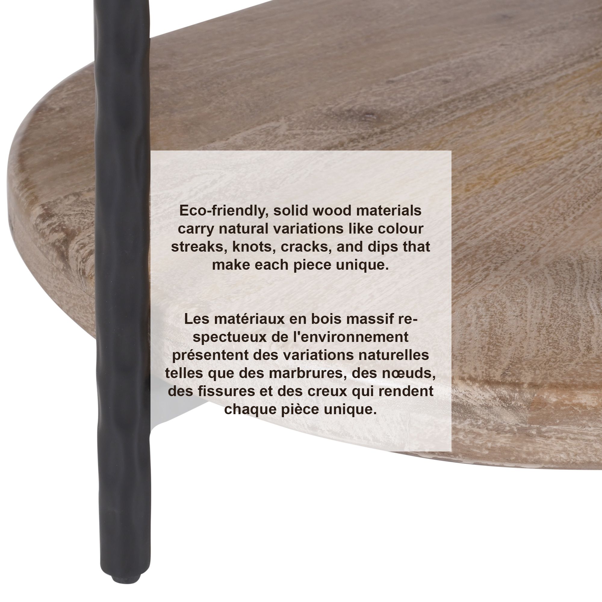 Johar Round Accent Table - chic accent table for contemporary home interiors | Image 8 | InSTYLE Home & Rugs