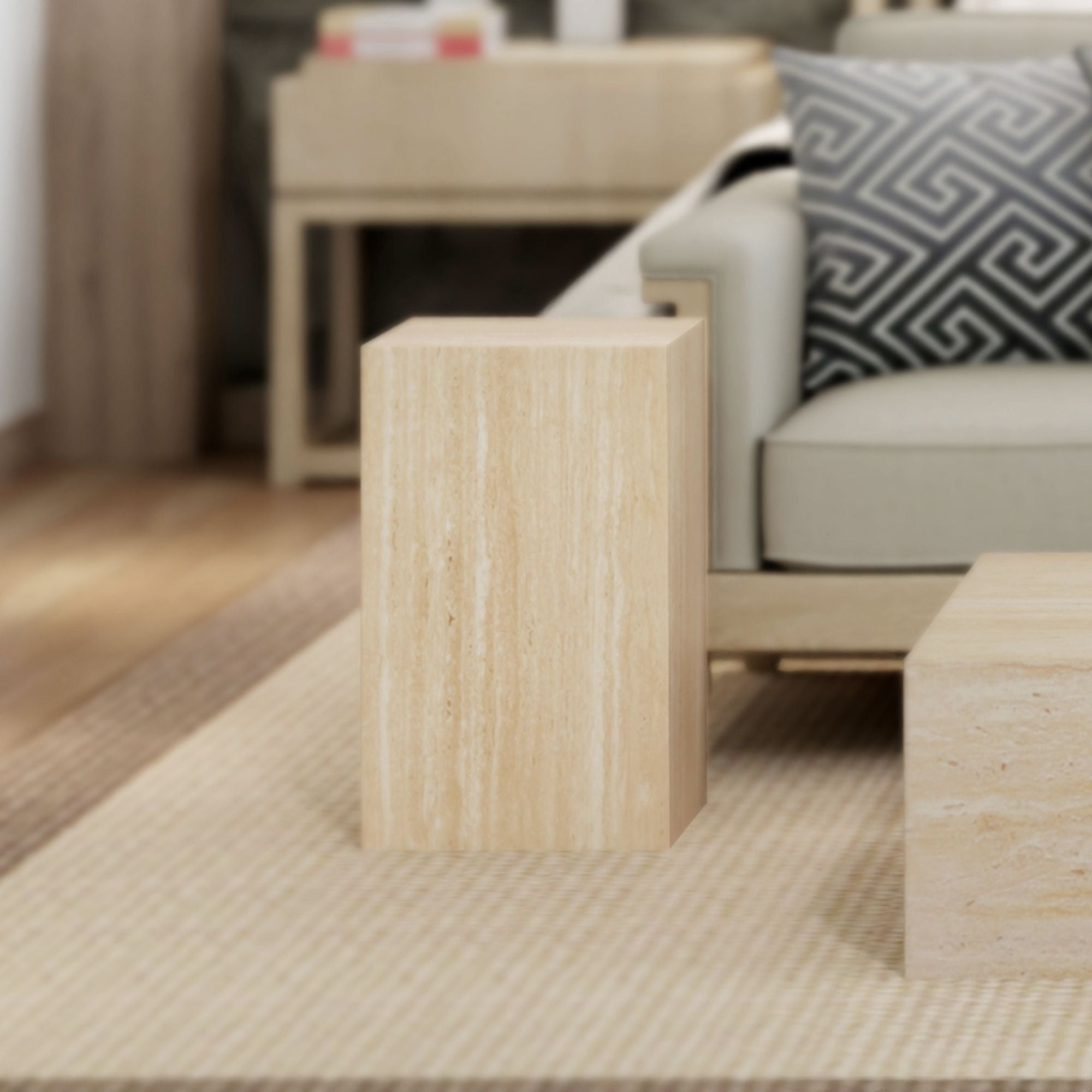 Artemis Contract Grade Tall Accent Table - chic accent table for contemporary home interiors | Image 10 | InSTYLE Home & Rugs