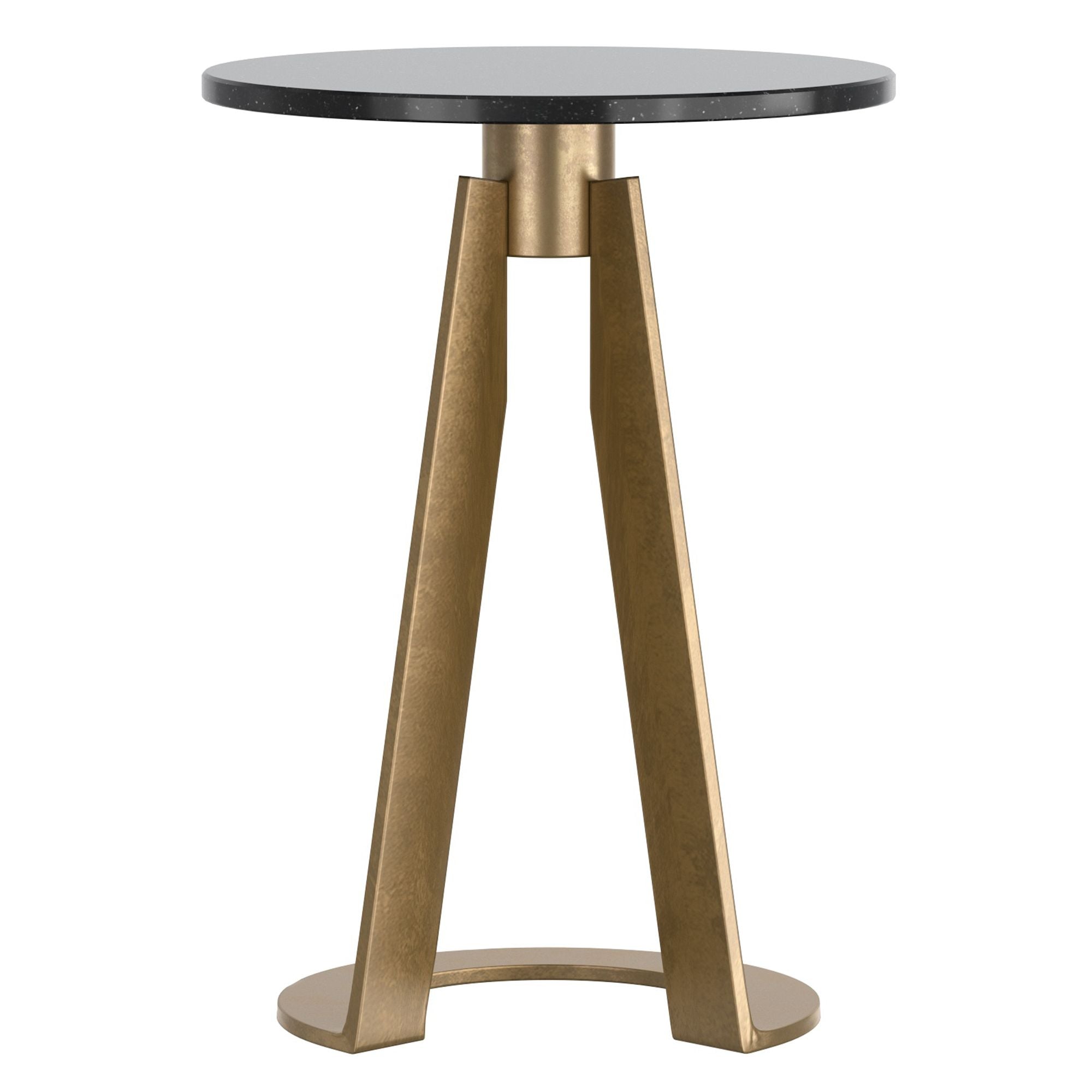 Devas Round Accent Table - small accent table with storage for a clutter-free space | Image 4 | InSTYLE Home & Rugs