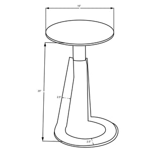 Devas Accent Table - small accent table with storage for a clutter-free space | Image 9 | InSTYLE Home & Rugs