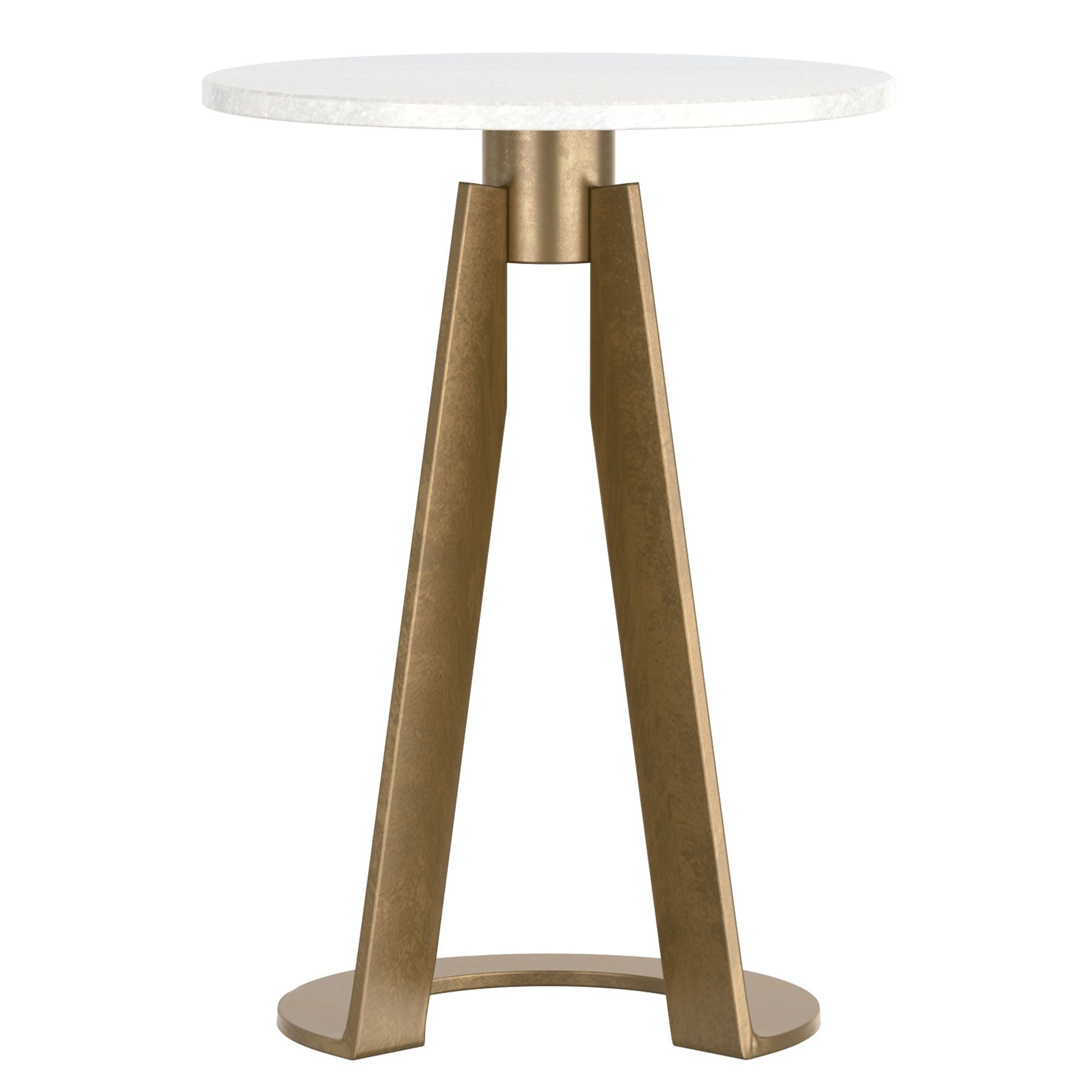 Devas Round Accent Table - small accent table with storage for a clutter-free space | Image 11 | InSTYLE Home & Rugs