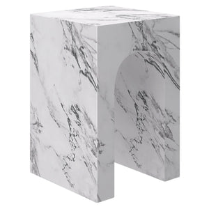 Atticus Square Accent Table - chic accent table for contemporary home interiors | Image 1 | InSTYLE Home & Rugs