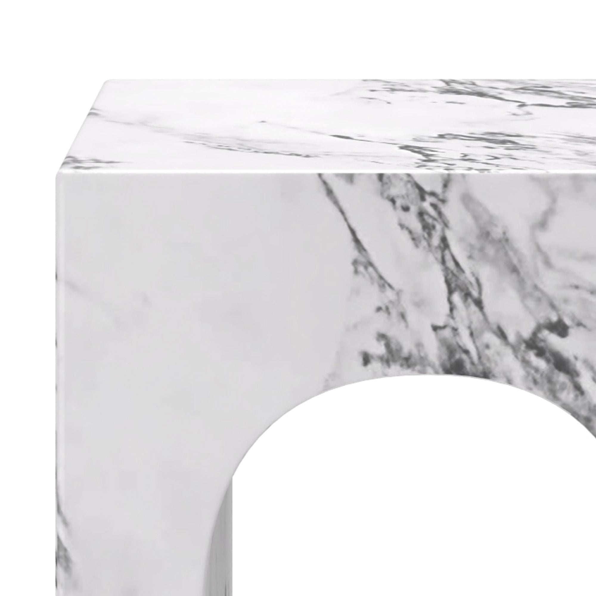 Atticus Square Accent Table - functional accent table with unique design for any room | Image 8 | InSTYLE Home & Rugs