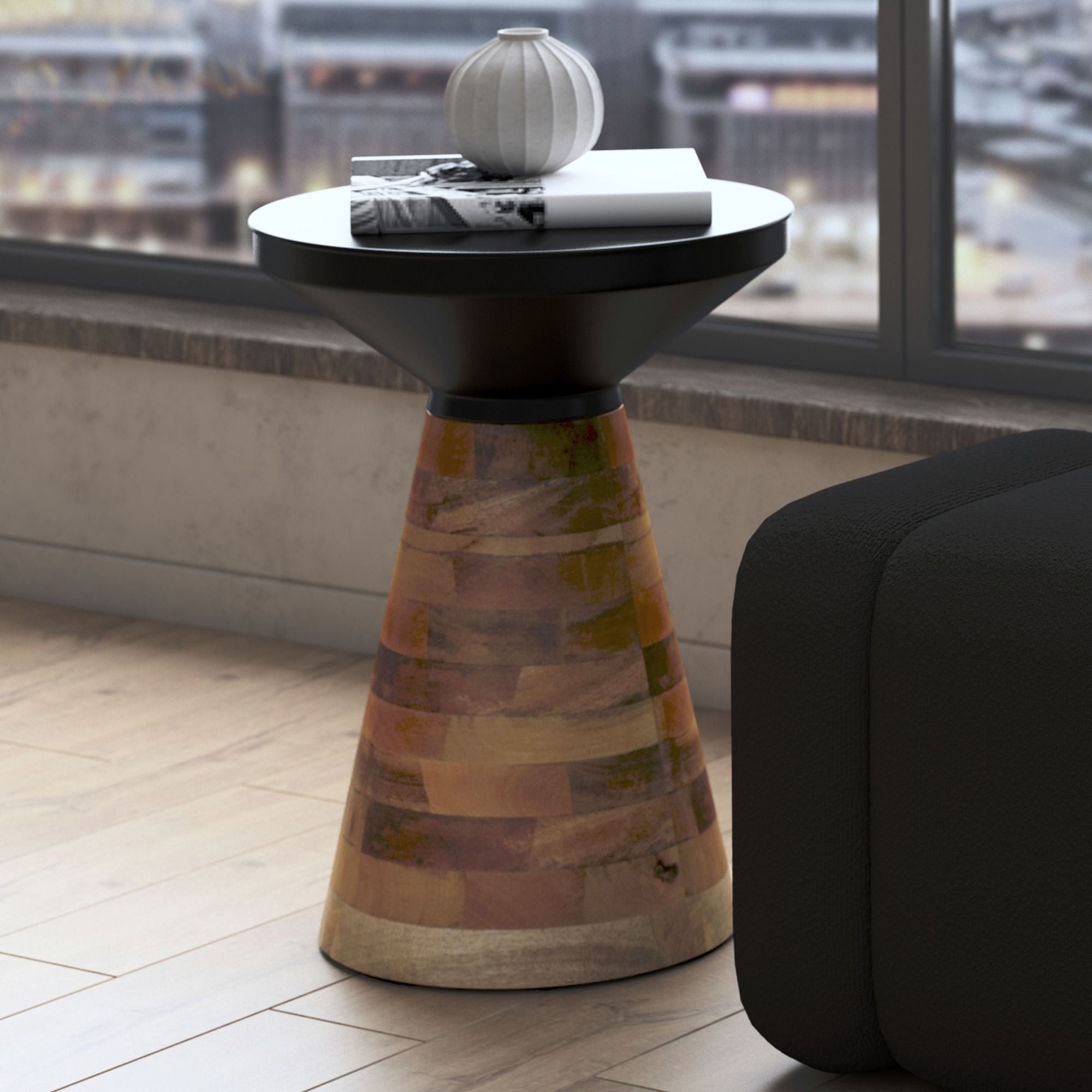 Boden Accent Table - chic accent table for contemporary home interiors | Image 2 | InSTYLE Home & Rugs
