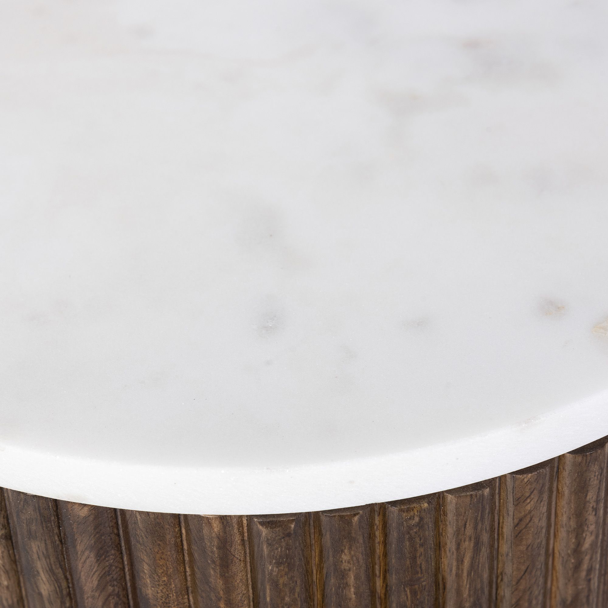 Reyna Round Accent Table with Storage - small accent table with storage for a clutter-free space | Image 14 | InSTYLE Home & Rugs